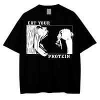 Eat Your Protein, Anime Gym, Pump, Bodybuilding, Fitness TShirt