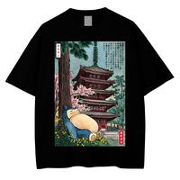 Snorlax Shirt, Anime Shirt, Vintage Tee