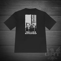 GRT “This Is Our Battlefield” Tech Tee Unisex Moisture-Wicking Performance Shirt – Built for the Grind, Styled for the Fight