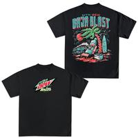 Mountain Dew Baja Blast Chill On The Beach 2-Sided T-Shirt US Culture Drinking Graphic Tees Summer Outfit Ideas Womenswear Cotton’s Men Casual Comfort Top Streetwear Tshirt Shortsleeve