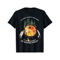 Aboriginal Pride Aboriginal Drum black design premium T-shirt, casual crew neck short-sleeved T-shirt, 100% cotton fabric, slight stretch, summer fashion top, formal wear, printed T-shirt Menswear Day