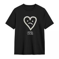 NIUBIA Women’s T-Shirt Graphic Tees Love Printed Casual Short Sleeve Tops Summer Loose Fitted Top