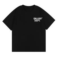 Hip Hop Graphic T-shirt for Men and Women, Black Crew Neck Streetwear Tee Cotton Menswear