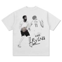 Kyriee Irving Tee Vintage T-shirt Unisex Cotton Crewneck Made Using 100% Us Cotton, Design & Printed In The USA 2024