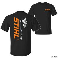 Stihl T-Shirt – Featuring Bold Stihl Branding and Skull Graphic, Perfect for Fans of Power Tools and Bold Designs, Unisex T-Shirt, Workwear Apparel