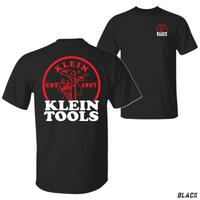 Klein Tools T-Shirt – Bold Lineman Logo with Est. 1857 Graphic, Workwear-Inspired Design for Hardworking Men, Unisex Fit, Utility Style Top