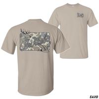 Burlebo Camo Deer & Duck T-Shirt – Outdoor Hunting Tee for Men, Southern Wildlife Graphic Tee, Vintage Sand Camo Style, 100% Cotton for Classic Fit tees good Cowboy Bull Milk Unisex T-Shirt