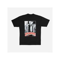Backwoods Forever Real Unisex Pattern Cotton T-shirt-Black, Crew Neck, Short Sleeve, 180G, Casual Print Design, Suitable for Casual Wear, Casual Wear | Bold Graphic Printing | Durable Knitted Fabric