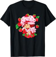 Strawberry Shortcake Custard Kitten Garden Besties T-Shirt
