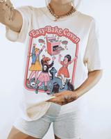 Comfort Colors Easy Bake Coven 90s Horror Movie Fan, Vintage Halloween Tshirt, Scary Halloween Crewneck, Witchy Vibes Hoodie, Spooky Season
