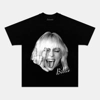 BILLIE TEE, Retro 90S Music Tour 2025, Y2K Top Music Shirt, Birthday Gift Idea, Gift For Fan, Big Face Celebrity TEE, Hip Hop vibe Y2k, Graphic Tees 8Z