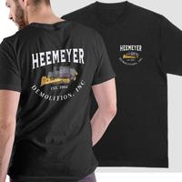 Cotton Short Sleeves HEEMEYER DEMOLITION INC, T Shirt