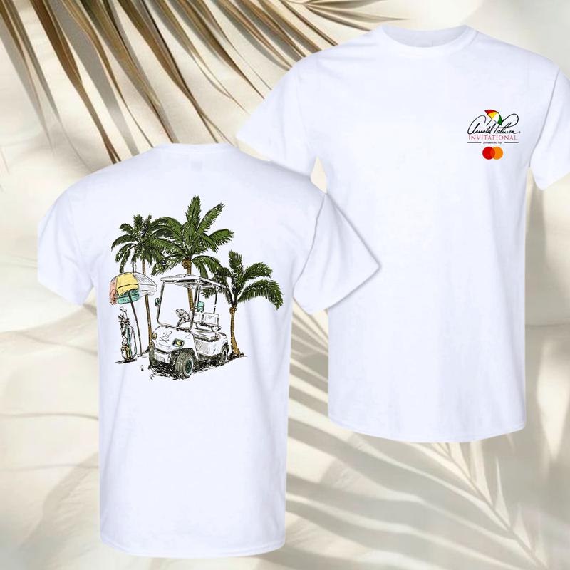 Barst00l Golf T-Shirt – Arnold Palmer Invitational Golf Cart Graphic Tee, Unisex Casual Shirt, Gift for Golf Lovers, Men & Women