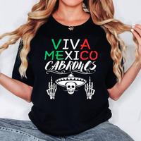 Viva Mexico Cabrones Independence Day Mexican Flag Mexico T-Shirt, Mexican Pride T-Shirt Men Woman Tee Trendy T-Shirt, Unisex Cotton Shirt Casual Comfort