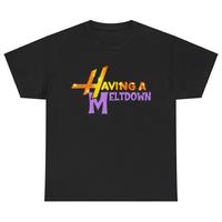 Having A Meltdown T-Shirt, Aesthetic Mental Health Matters Cotton T-shirt, Trendy disco faux glitter Hannah Montana T-shirt, Popular T-shirt