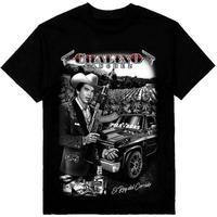 Chalino San Cotton Short Sleeve Black S-2345XL Unisex T-Shirt Sweatshirt, Hoodie Fabric Man