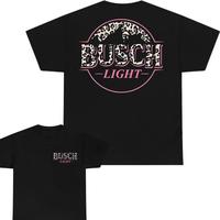 Express Yourself with the Busch Light Leopard Logo T-Shirt – Unisex & Available in All Colors