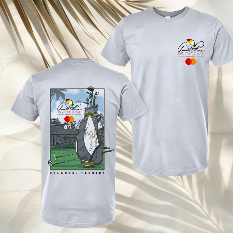 Gildan 5000 Tee Shirt – Arnold Palmer Golf Shirt, Florida Club Tee, Collector’s Edition, Soft 100_ Cotton, Unisex Streetwear for Golf Lovers Menswear