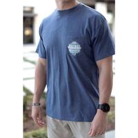 Burlebo Short Sleeve Tee- Palms and Fins Logo