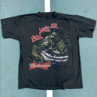 Budweiser Gator Frogs Heavyweight Black T-Shirt Unisex All Sizes, Graphic Tees, Gift For Fans