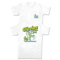 Glizzies on the Green Golf T-Shirt, Funny Hotdog Mascot Graphic Tee, Soft Cotton Blend Shirt, Old Row Golf Apparel for Men & Women, Quirky Country Club Gift Idea
