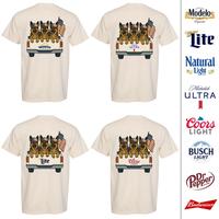 Custom German Shepherd Dog Beer T-Shirt, 4th of July Tee, Patriotic USA Flag, Independence Day Unisex Gift, Full Color