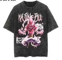 Kidbuu Vintage Shirt, Majin Buu Shirt, Anime Dragon Ball Shirt, Manga Shirt, Dragon Ball, Goku Shirt Menswear Top Underwear Tshirt Streetwear Tropical
