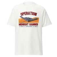 Operation Midnight Hammer Shirt Israel Iran USA Trump Netanyahu Air Force Unisex