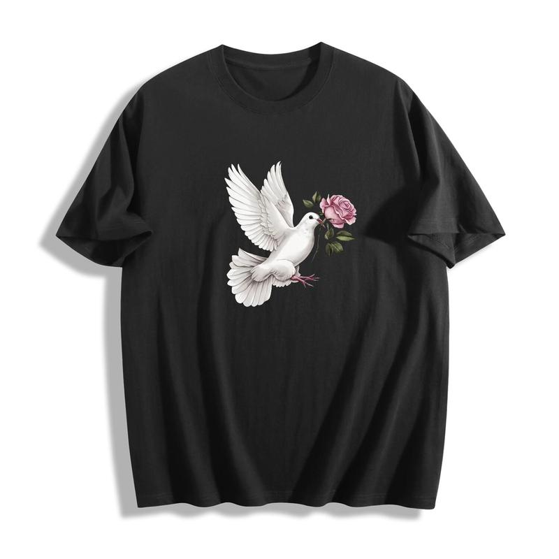 【FaddishDeal】TikTok Summer Essential Tee – Lightweight Cotton Blend, Easy Match Short Sleeve, Casual Chic Vibes funny graphic tees,oversized tshirt women,shirts women,vintage graphic tees,women’s graphic tees