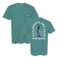 Saturdays Are Fore The Dads Golfer Tshirt Top Menswear