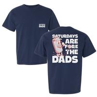 “Saturdays Are Fore The Dads Golf Pocket Tee ” Top Menswear Streetwear