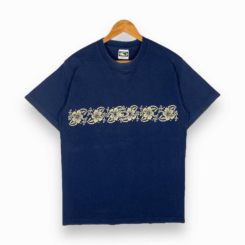 Rare!! Vintage 90’s T&Amp;C Surf Designs Hawaii Flowers Surfing T Shirt Large Size Men & Women’s Tee