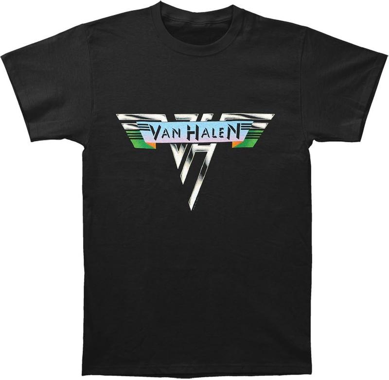 Van Halen Band T Shirt RetroVersatile Slimming Breathable Comfortable 100 Percent Cotton Casual Menswear Top